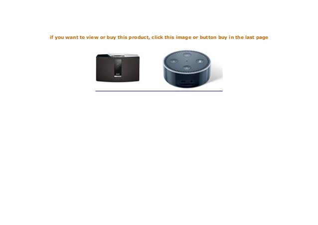 echo dot bose soundtouch