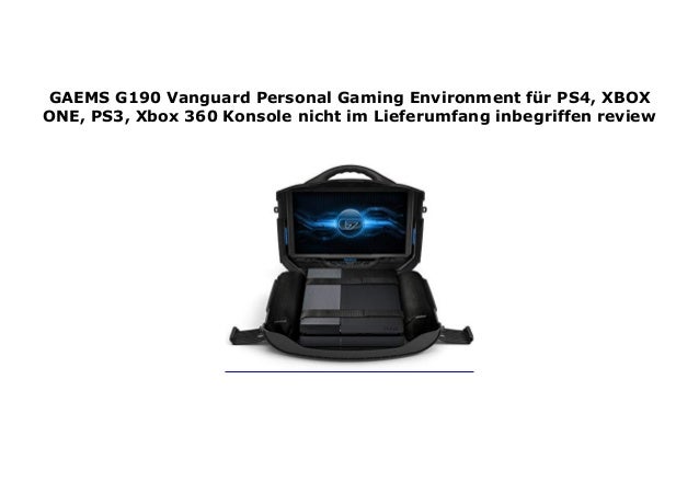 Gaems G190 Vanguard Personal Gaming Environment F R Ps4 Xbox One Ps Gaems G190 Vanguard Personal Gaming Environment F R Ps4 Xbox One Ps