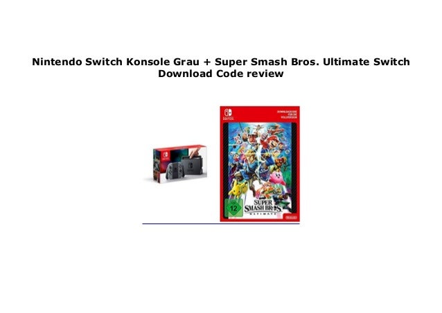 super smash bros switch digital code
