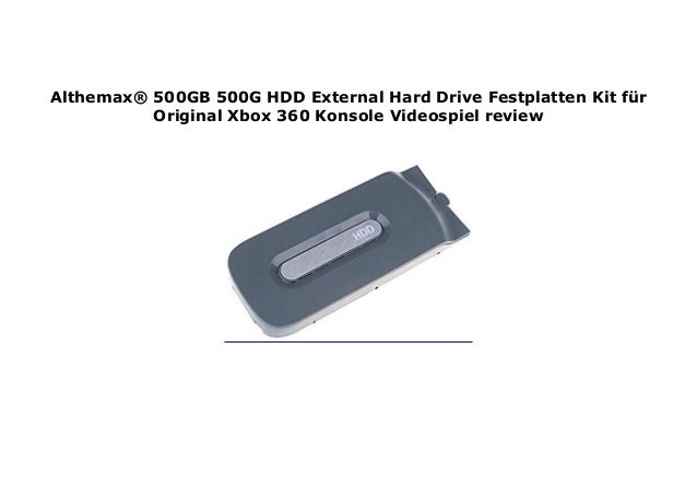 original xbox 360 hard drive