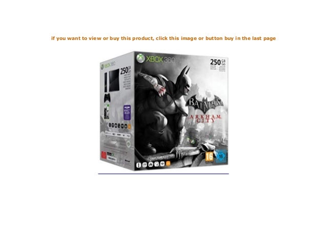 arkham city xbox 360