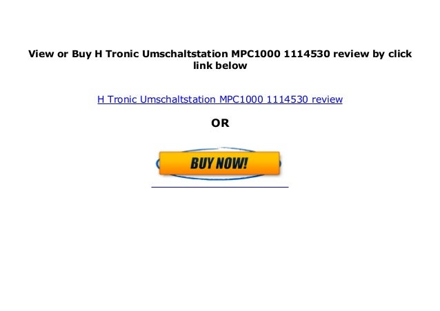H-Tronic Umschaltstation MPC1000 1114530