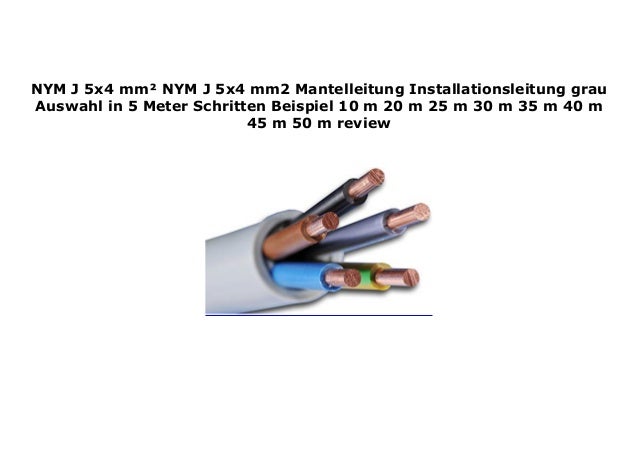 Nym Kabel Verlangern