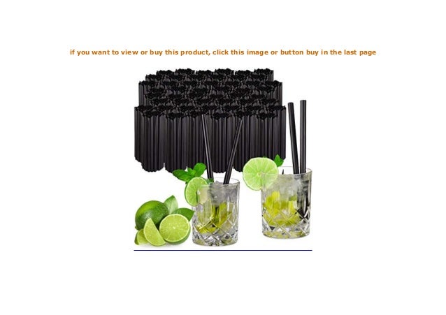 Relaxdays Profi Gastro Strohhalme Cocktail Party Extrem Starker Ku