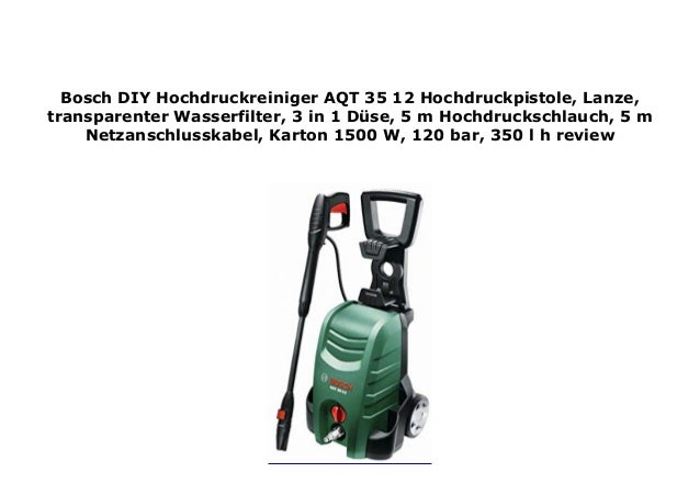 Bosch Diy Hochdruckreiniger Aqt 35 12 Hochdruckpistole Lanze Trans