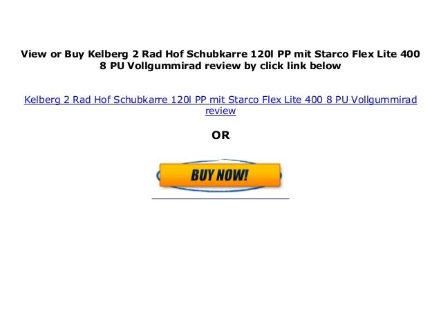 Kelberg Hof-Schubkarre 120l PP