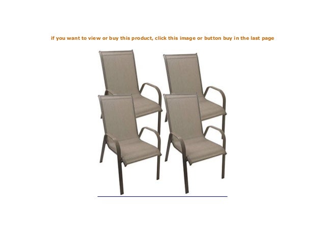 Multistore 2002 4 St Ck Gartenstuhl Stapelbar Gartensessel Stapelstuh