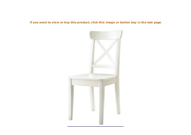 Ikea Ingolf Stuhl In Wei Aus Massivholz Review