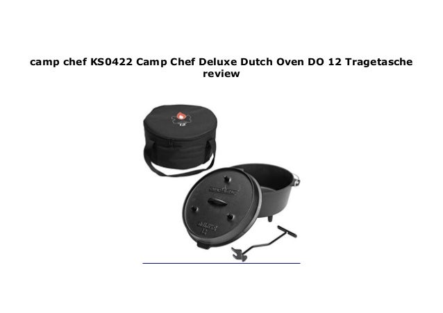 Camp Chef Deluxe Dutch Oven DO-12