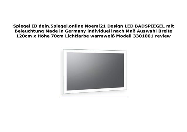 Spiegel Id Dein Spiegel Online Noemi21 Design Led Badspiegel Mit Bel