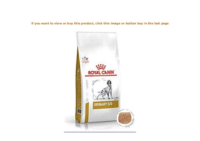 buy royal canin urinary so