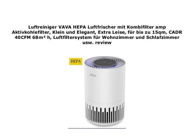 Luftreiniger Vava Hepa Luftfrischer Mit Kombifilter Amp Aktivkohlef