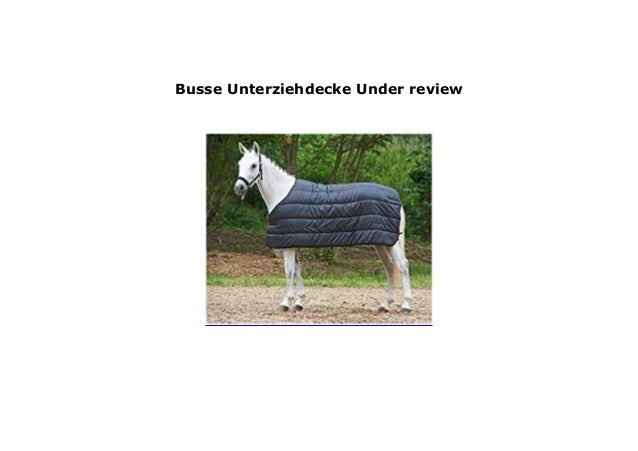 Busse Unterziehdecke Under