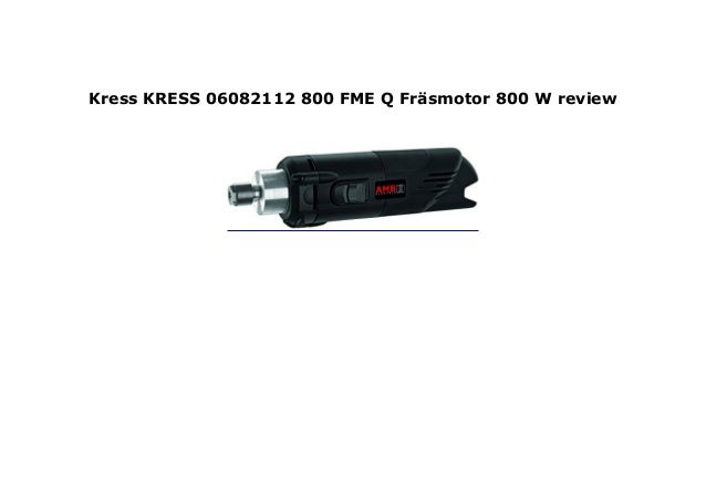Двигатель kress 800
