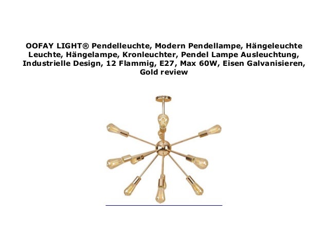 Moderne Hängeleuchte Leuchte Pendellampe Hängelampe Lampe Pendelleuchte Lampen
