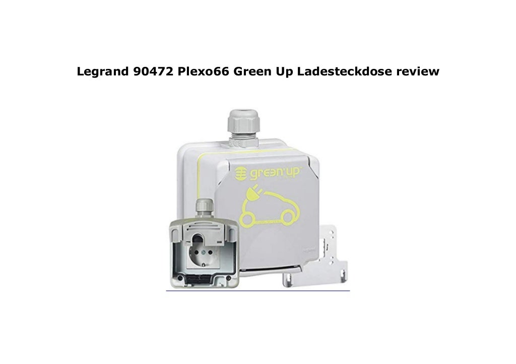 Legrand 90472 Plexo66 Green Up Ladesteckdose Review