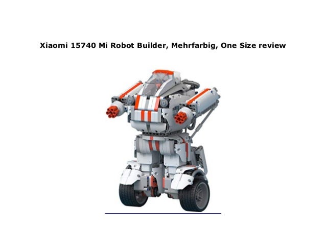 xiaomi robot builder