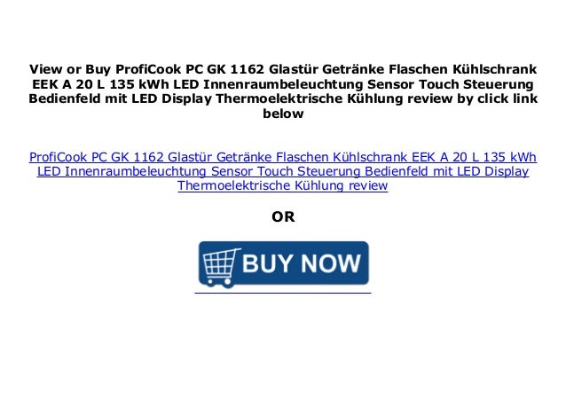 ProfiCook PC-GK 1162