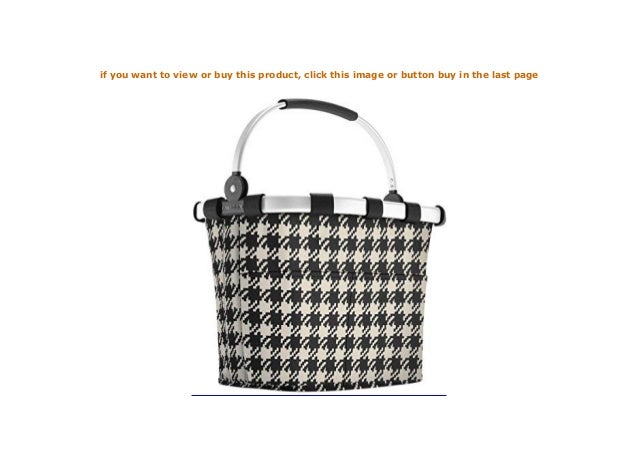 reisenthel bike basket plus
