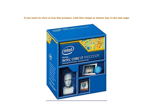 Intel I7 4790k Core Prozessor 4 00 Ghz Max Turbo 4 4 Ghz Sockel 1 Intel I7 4790k Core Prozessor 4 00 Ghz Max Turbo 4 4 Ghz Sockel 1