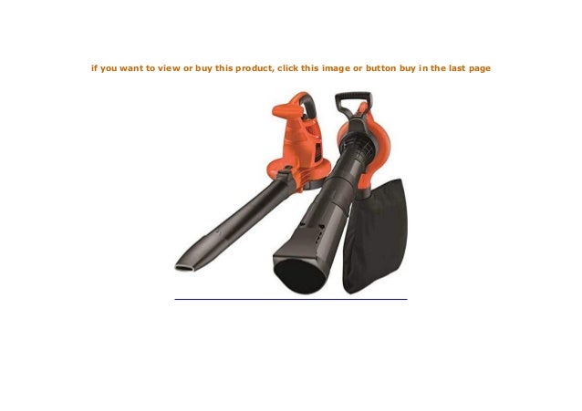 Black Decker Laubsauger Und Bl Ser Gw3030 Mit H Cksler 50l Fangsack