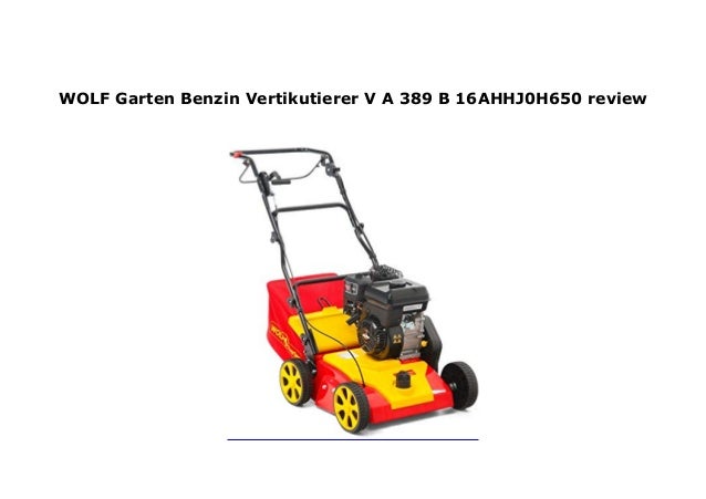 Wolf Garten Benzin Vertikutierer V A 389 B 16ahhj0h650 Review