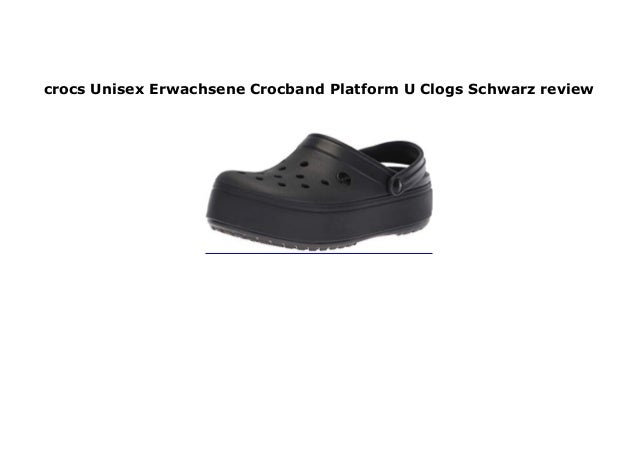 crocband platform clog u