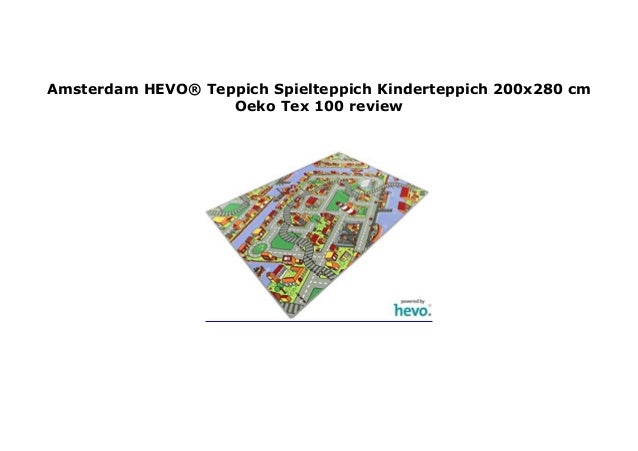 Amsterdam Hevo Teppich Spielteppich Kinderteppich 200x280 Cm Oek