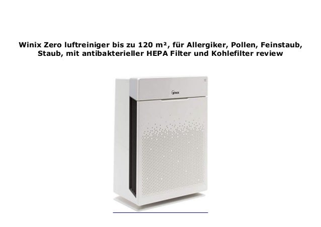 Winix Zero Luftreiniger Bis Zu 120 M F R Allergiker Pollen Fein