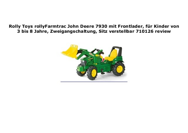 rolly farmtrac john deere 7930