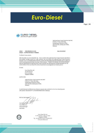 38
Page | 38
Euro-Diesel
 