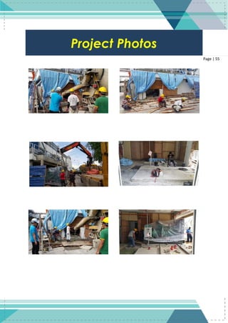 55
Page | 55
Project Photos
 