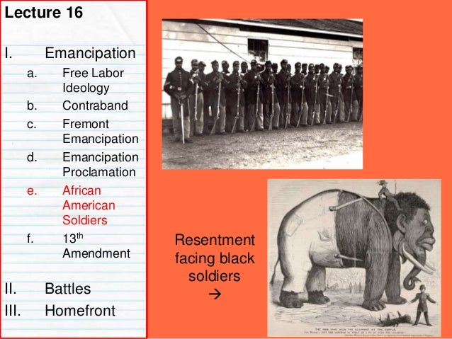 Lecture 16 Civil War
