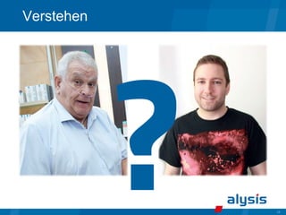 18
Verstehen
 
