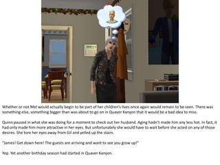 “Coming!” James yelled down to his mother as he clambered onto the banister.Since his mother had had this house built from the money the genie had given her, James had discovered one wonderful, wonderful use for staircases.