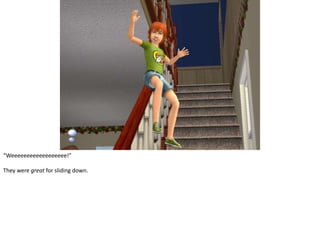 As soon as his feet touched the floor, James ran outside and waited behind his cake. His candles were lit and he could hardly wait to join his brother and sister in teendom.