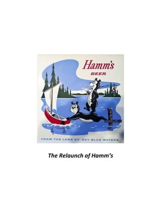 The Relaunch of Hamm’s
 