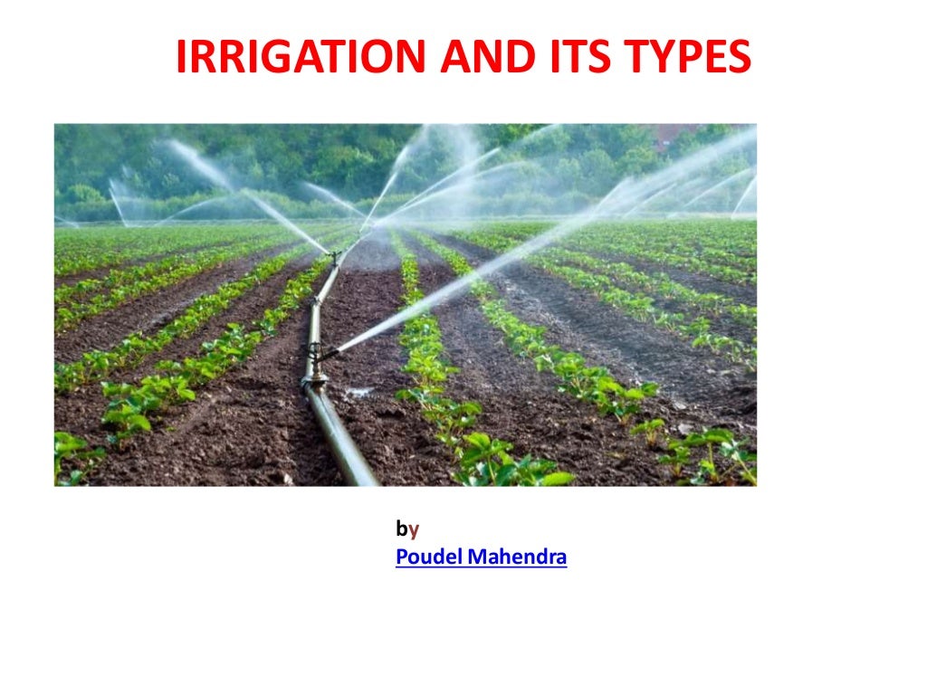choosing an irrigation methods