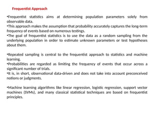 Comprehensive Comparison of Bayesian and Frequentist Statistics in ...
