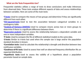 Comprehensive Comparison of Bayesian and Frequentist Statistics in ...
