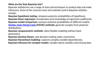 Comprehensive Comparison of Bayesian and Frequentist Statistics in ...