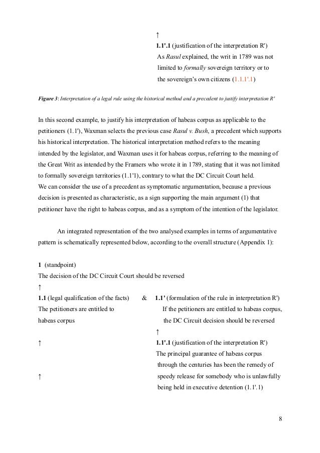 Mori Writing Sample 1 Research Paper Legal Argumentation