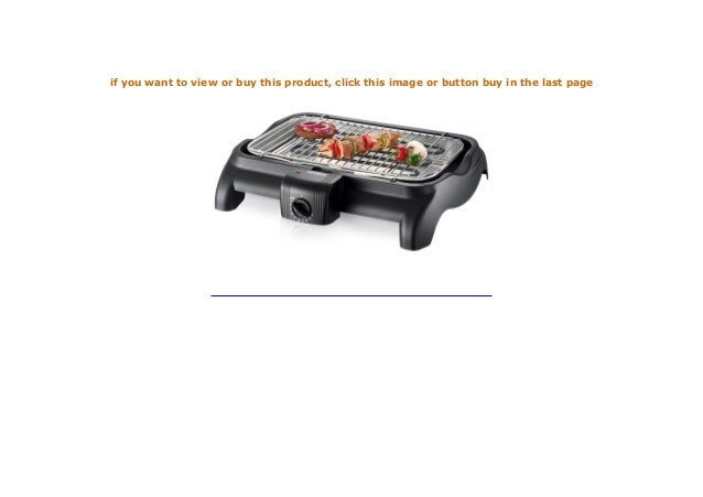 Severin barbecuegrill pg 1511