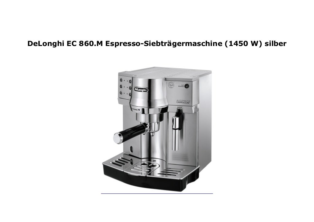 ec 860 m delonghi