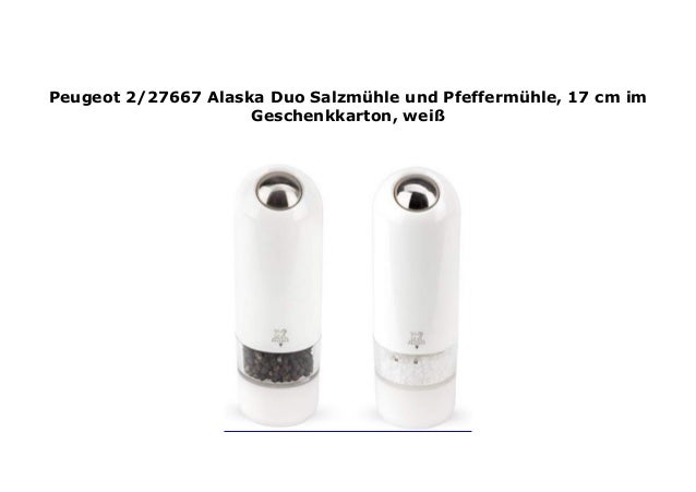 Peugeot alaska duo
