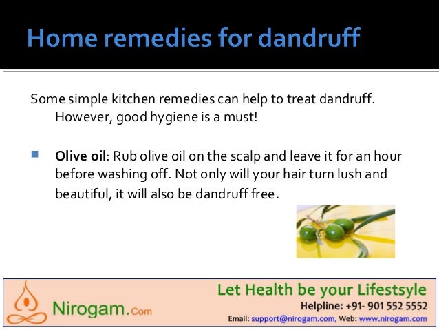 How do you treat dandruff?