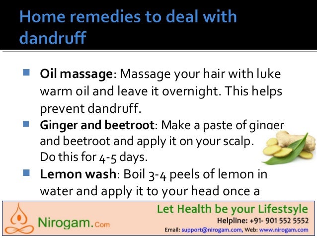 16 Best Remedies For Dandruff