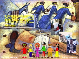 Clic para avanzar Iglesia en Daimiel Y sucedió que pasó un sacerdote por aquel camino, lo vio y pasó de largo.  El buen Samaritano Lo mismo hizo un levita, pasó de largo.  