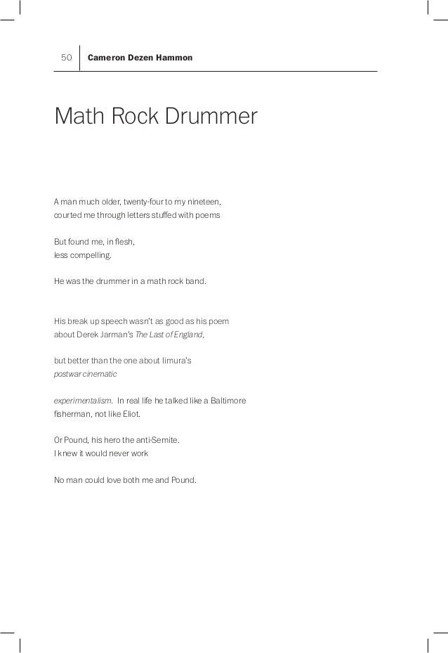 Columbia Poetry Review 27 Manuscript