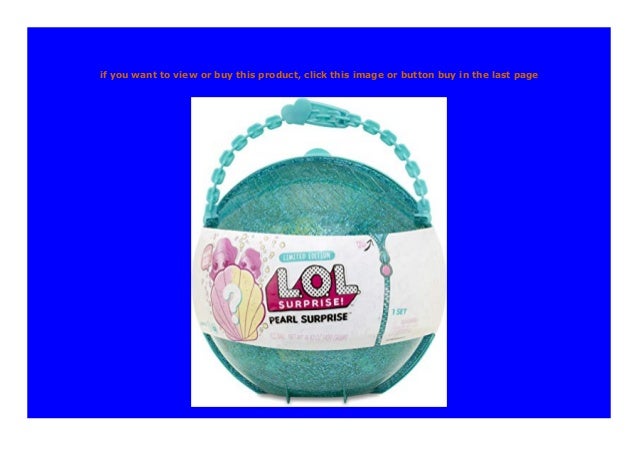 lol surprise pearl style 1